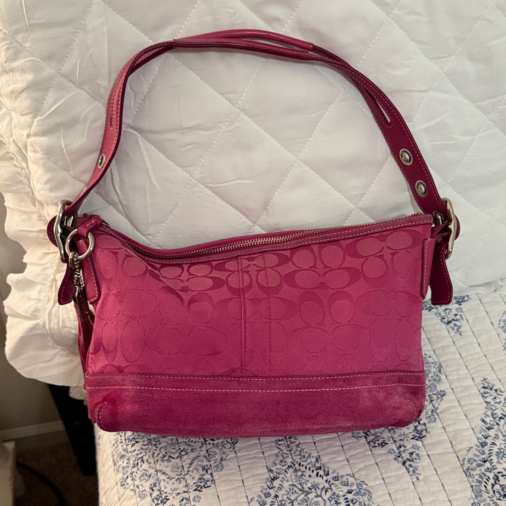 Pink Coach Bag